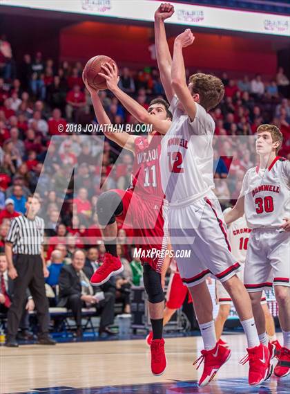Thumbnail 3 in Wamogo Regional vs. Cromwell (CIAC D5 Final) photogallery.