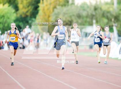 Thumbnail 2 in AIA Track & Field Preliminaries D3 & D4 (Girls 200 Meter Dash) photogallery.