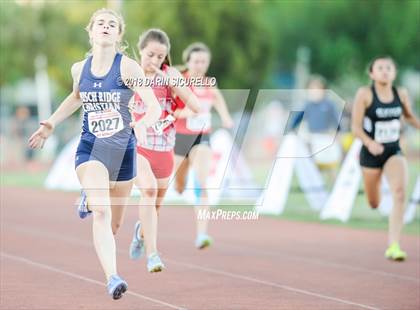 Thumbnail 1 in AIA Track & Field Preliminaries D3 & D4 (Girls 200 Meter Dash) photogallery.