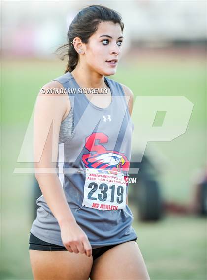Thumbnail 1 in AIA Track & Field Preliminaries D3 & D4 (Girls 200 Meter Dash) photogallery.