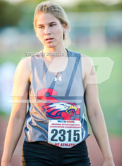Thumbnail 3 in AIA Track & Field Preliminaries D3 & D4 (Girls 200 Meter Dash) photogallery.