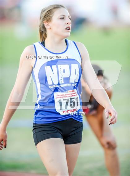 Thumbnail 3 in AIA Track & Field Preliminaries D3 & D4 (Girls 200 Meter Dash) photogallery.
