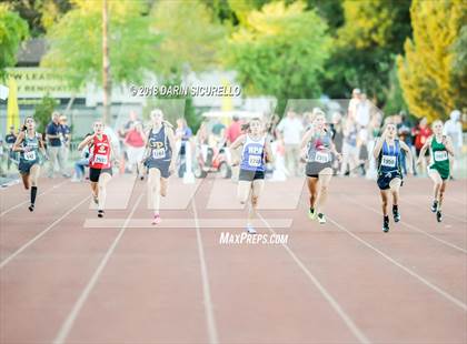 Thumbnail 1 in AIA Track & Field Preliminaries D3 & D4 (Girls 200 Meter Dash) photogallery.