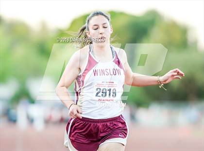 Thumbnail 2 in AIA Track & Field Preliminaries D3 & D4 (Girls 200 Meter Dash) photogallery.