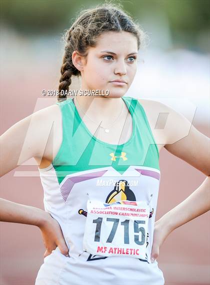 Thumbnail 2 in AIA Track & Field Preliminaries D3 & D4 (Girls 200 Meter Dash) photogallery.