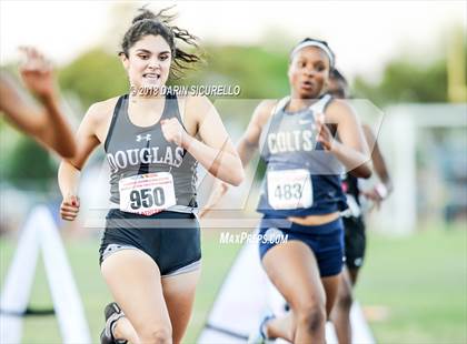 Thumbnail 2 in AIA Track & Field Preliminaries D3 & D4 (Girls 200 Meter Dash) photogallery.