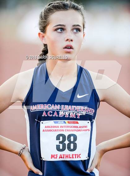 Thumbnail 3 in AIA Track & Field Preliminaries D3 & D4 (Girls 200 Meter Dash) photogallery.