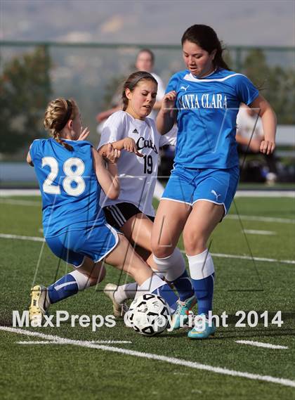 Thumbnail 2 in Los Gatos vs. Santa Clara (CIF CCS D1 Final) photogallery.