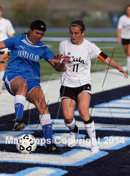 Thumbnail 2 in Los Gatos vs. Santa Clara (CIF CCS D1 Final) photogallery.