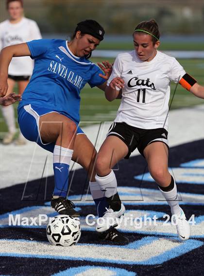 Thumbnail 3 in Los Gatos vs. Santa Clara (CIF CCS D1 Final) photogallery.