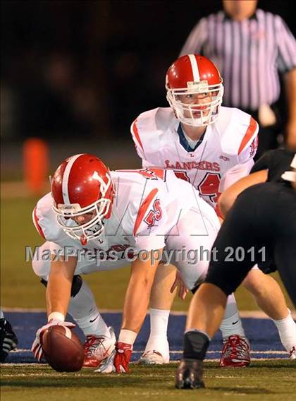 Thumbnail 1 in Orange Lutheran vs. Servite photogallery.