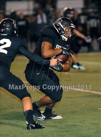 Thumbnail 2 in Orange Lutheran vs. Servite photogallery.