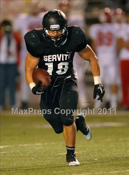 Thumbnail 1 in Orange Lutheran vs. Servite photogallery.