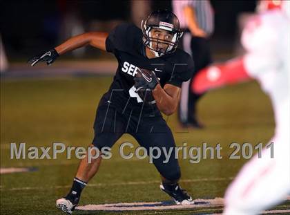 Thumbnail 2 in Orange Lutheran vs. Servite photogallery.