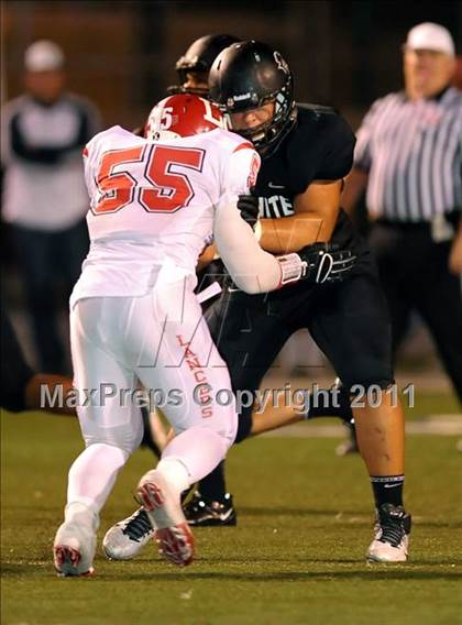 Thumbnail 2 in Orange Lutheran vs. Servite photogallery.