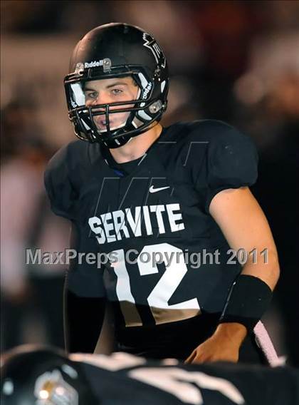 Thumbnail 1 in Orange Lutheran vs. Servite photogallery.