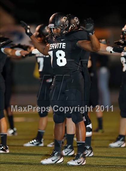 Thumbnail 2 in Orange Lutheran vs. Servite photogallery.