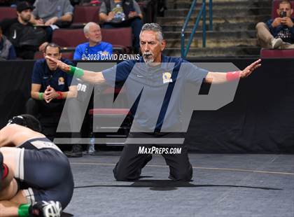 Thumbnail 3 in CIF State Wrestling Championships Boys (Round One) photogallery.