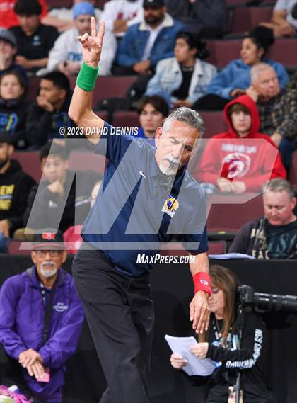 Thumbnail 2 in CIF State Wrestling Championships Boys (Round One) photogallery.