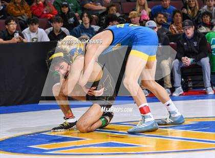 Thumbnail 3 in CIF State Wrestling Championships Boys (Round One) photogallery.