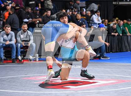 Thumbnail 3 in CIF State Wrestling Championships Boys (Round One) photogallery.