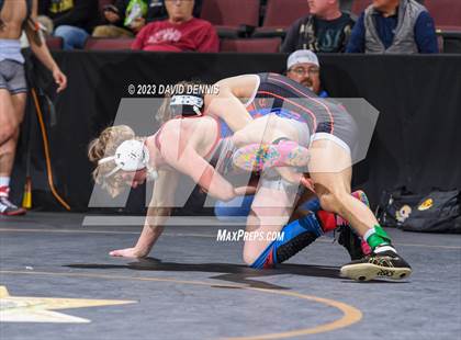 Thumbnail 1 in CIF State Wrestling Championships Boys (Round One) photogallery.