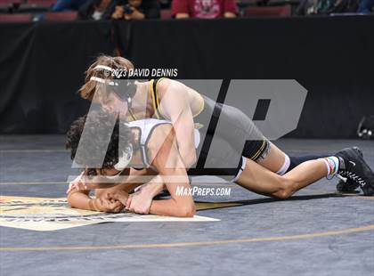 Thumbnail 1 in CIF State Wrestling Championships Boys (Round One) photogallery.