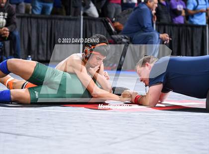 Thumbnail 1 in CIF State Wrestling Championships Boys (Round One) photogallery.
