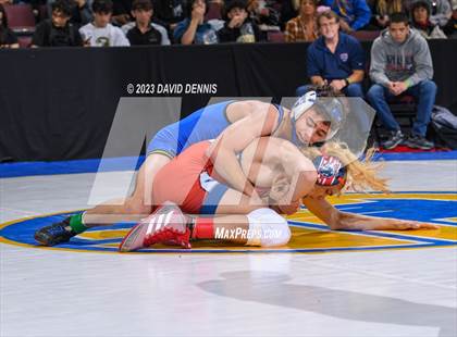 Thumbnail 1 in CIF State Wrestling Championships Boys (Round One) photogallery.