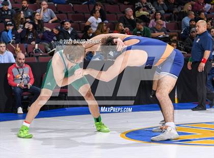 Thumbnail 1 in CIF State Wrestling Championships Boys (Round One) photogallery.