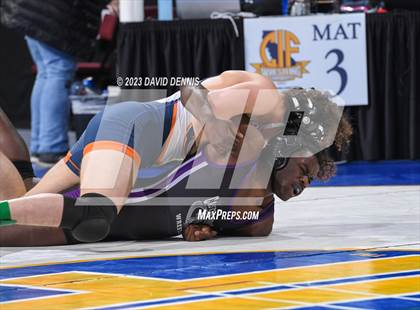 Thumbnail 3 in CIF State Wrestling Championships Boys (Round One) photogallery.