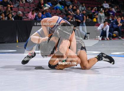 Thumbnail 1 in CIF State Wrestling Championships Boys (Round One) photogallery.