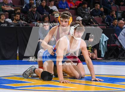 Thumbnail 2 in CIF State Wrestling Championships Boys (Round One) photogallery.