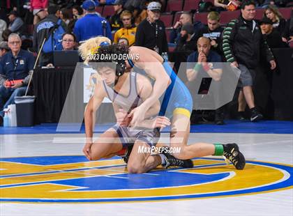 Thumbnail 1 in CIF State Wrestling Championships Boys (Round One) photogallery.