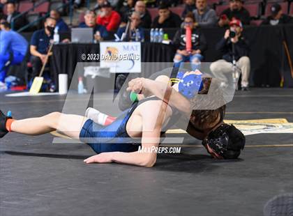 Thumbnail 2 in CIF State Wrestling Championships Boys (Round One) photogallery.