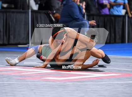 Thumbnail 3 in CIF State Wrestling Championships Boys (Round One) photogallery.