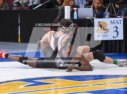 Thumbnail 1 in CIF State Wrestling Championships Boys (Round One) photogallery.
