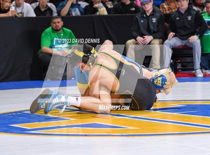 Thumbnail 1 in CIF State Wrestling Championships Boys (Round One) photogallery.