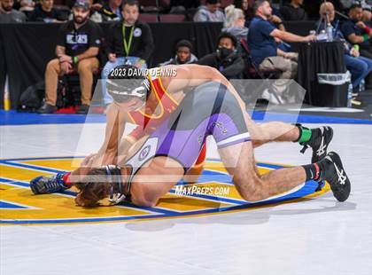 Thumbnail 1 in CIF State Wrestling Championships Boys (Round One) photogallery.