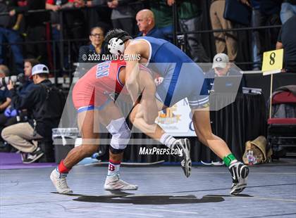 Thumbnail 3 in CIF State Wrestling Championships Boys (Round One) photogallery.