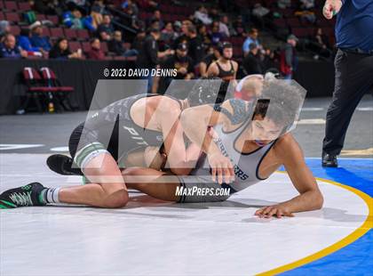 Thumbnail 2 in CIF State Wrestling Championships Boys (Round One) photogallery.