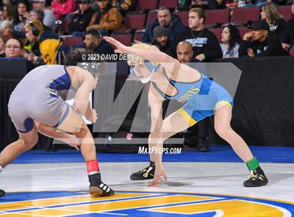 Thumbnail 2 in CIF State Wrestling Championships Boys (Round One) photogallery.
