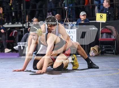 Thumbnail 3 in CIF State Wrestling Championships Boys (Round One) photogallery.