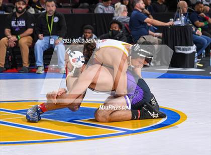 Thumbnail 3 in CIF State Wrestling Championships Boys (Round One) photogallery.
