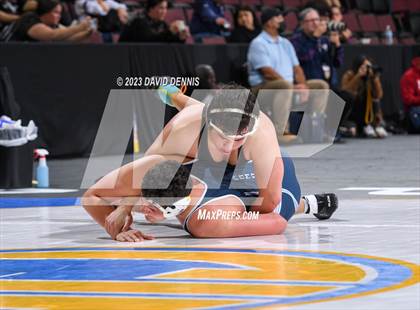 Thumbnail 3 in CIF State Wrestling Championships Boys (Round One) photogallery.