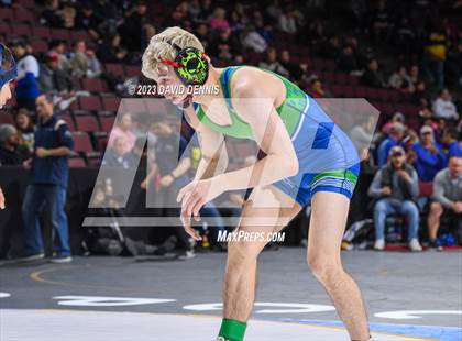 Thumbnail 1 in CIF State Wrestling Championships Boys (Round One) photogallery.