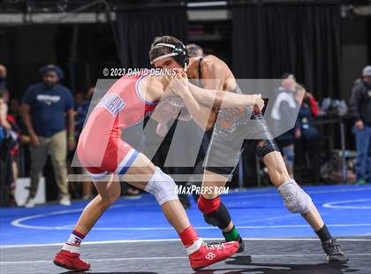 Thumbnail 2 in CIF State Wrestling Championships Boys (Round One) photogallery.