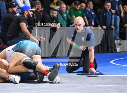 Thumbnail 1 in CIF State Wrestling Championships Boys (Round One) photogallery.