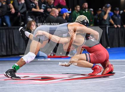 Thumbnail 1 in CIF State Wrestling Championships Boys (Round One) photogallery.
