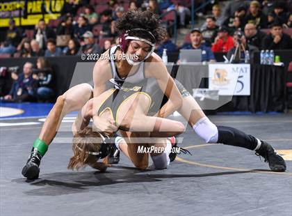 Thumbnail 2 in CIF State Wrestling Championships Boys (Round One) photogallery.
